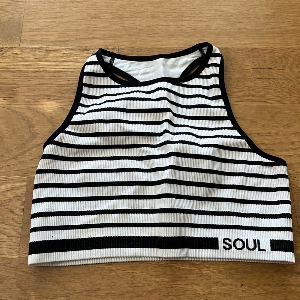 SoulCycle low support sports bra size L